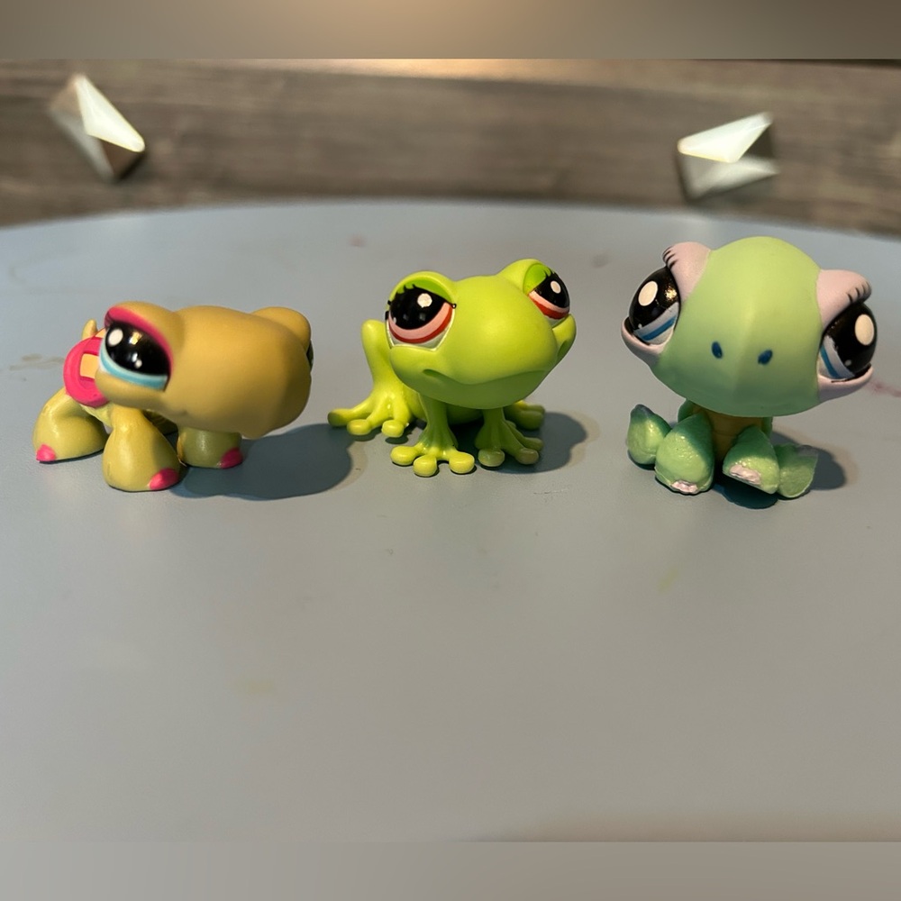 Littlest Pet Shop Turtle/Frog Bundle 1311 898 1388
